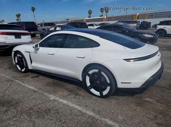 WP0AA2Y15SSA09474 2025 PORSCHE TAYCAN Белый Задняя левая четверть