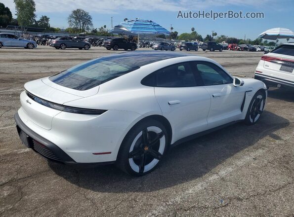 WP0AA2Y15SSA09474 2025 PORSCHE TAYCAN Белый Задняя правая четверть