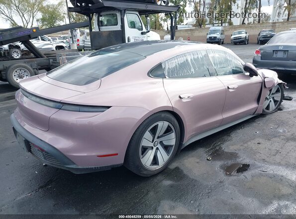 WP0AA2Y17PSA10486 2023 PORSCHE TAYCAN Pink 