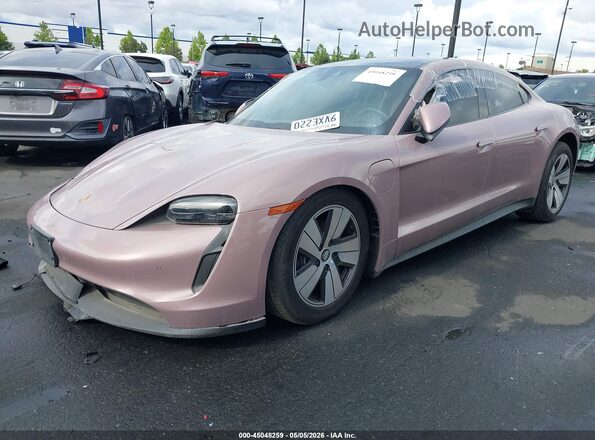 WP0AA2Y17PSA10486 2023 PORSCHE TAYCAN Pink 