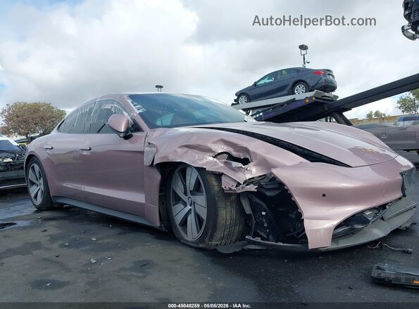 WP0AA2Y17PSA10486 2023 PORSCHE TAYCAN Pink 
