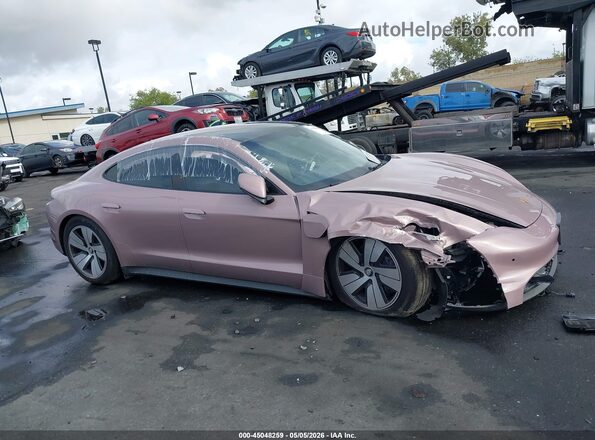 WP0AA2Y17PSA10486 2023 PORSCHE TAYCAN Pink 