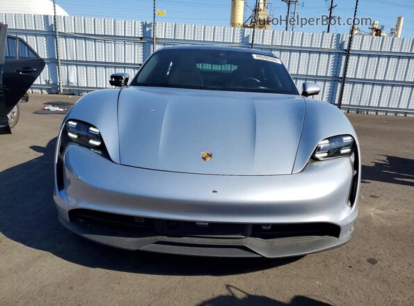 WP0AA2Y17PSA15560 2023 PORSCHE TAYCAN Серебряный Вид спереди