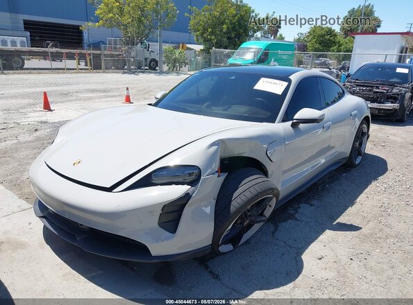 WP0AA2Y19PSA13602 2023 PORSCHE TAYCAN Серый Вид спереди