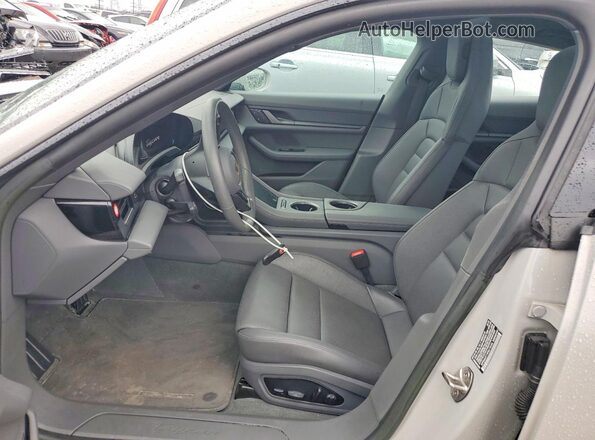 WP0AA2Y19PSA15446 2023 PORSCHE TAYCAN Gray წინა სალონის ხედი