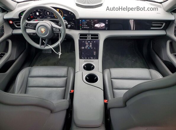 WP0AA2Y19PSA15446 2023 PORSCHE TAYCAN Gray წინა პანელის ხედი