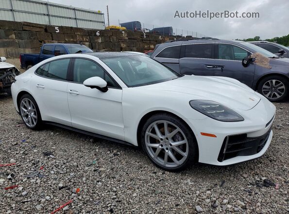 WP0AA2YA1SL000407 2025 PORSCHE PANAMERA White Front right