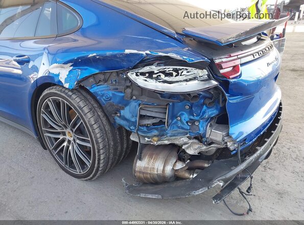 WP0AB2A77HL120801 2017 PORSCHE PANAMERA Blue Вид спереду