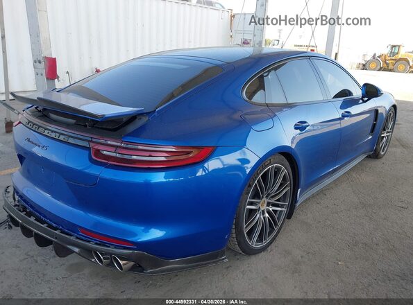 WP0AB2A77HL120801 2017 PORSCHE PANAMERA Blue Задня права чверть