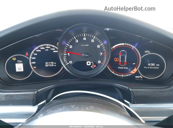 WP0AB2A77HL120801 2017 PORSCHE PANAMERA Blue Вид задніх сидінь
