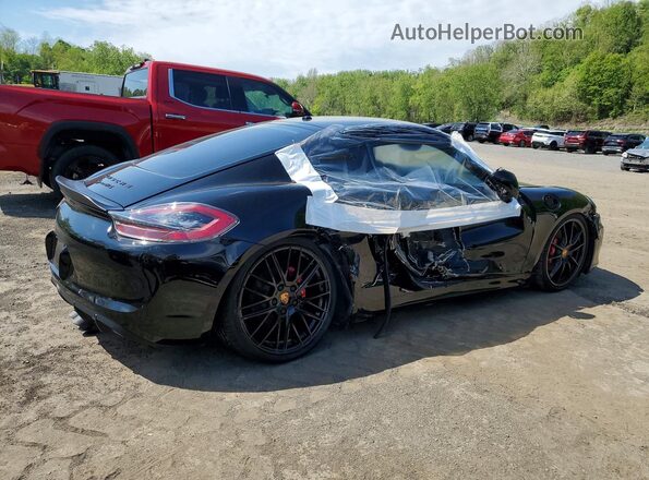 WP0AB2A80GK185826 2016 PORSCHE CAYMAN Black Tył prawy