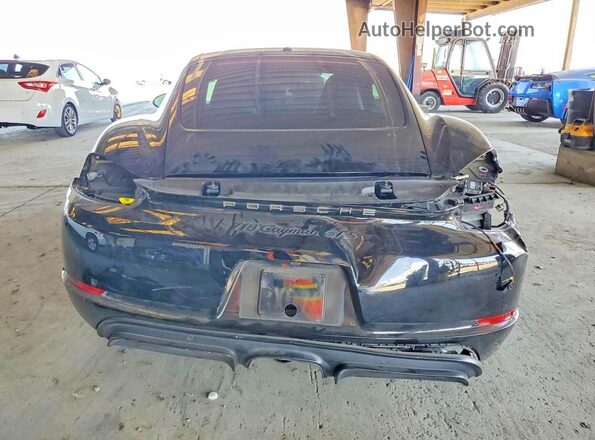 WP0AB2A80KS278970 2019 PORSCHE CAYMAN Black Widok z tyłu