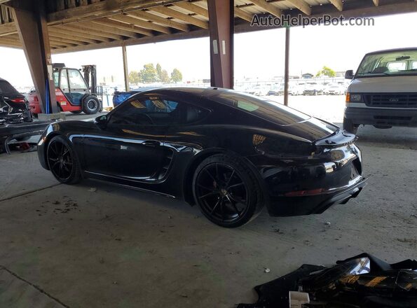 WP0AB2A80KS278970 2019 PORSCHE CAYMAN Black Tył lewy