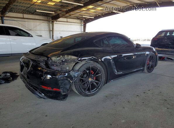 WP0AB2A80KS278970 2019 PORSCHE CAYMAN Black Tył prawy