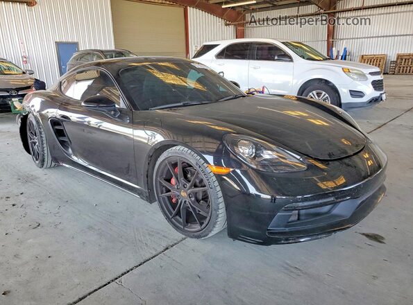 WP0AB2A80KS278970 2019 PORSCHE CAYMAN Black Przód prawy