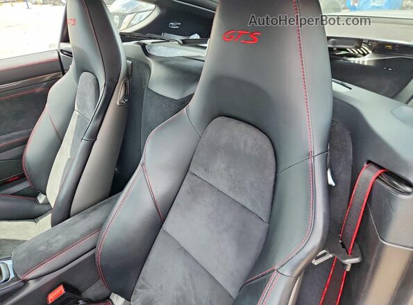 WP0AB2A89GK186179 2016 PORSCHE CAYMAN Серый Вид задних сидений