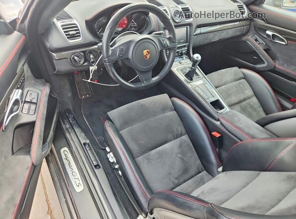 WP0AB2A89GK186179 2016 PORSCHE CAYMAN Серый Вид панели приборов