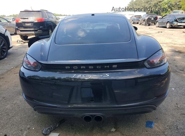 WP0AB2A89MS275066 2021 PORSCHE CAYMAN Black Հետևի տեսք