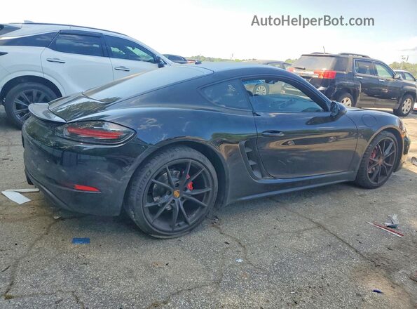 WP0AB2A89MS275066 2021 PORSCHE CAYMAN Black Հետևի աջ