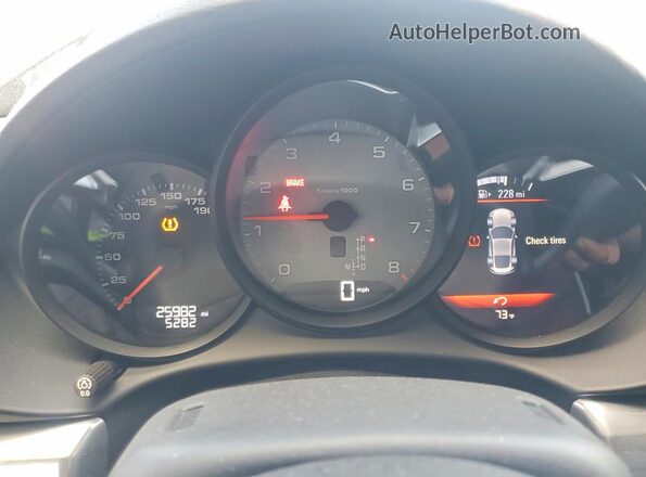 WP0AB2A89MS275066 2021 PORSCHE CAYMAN Black Սարքավորումների վահանակի տեսք