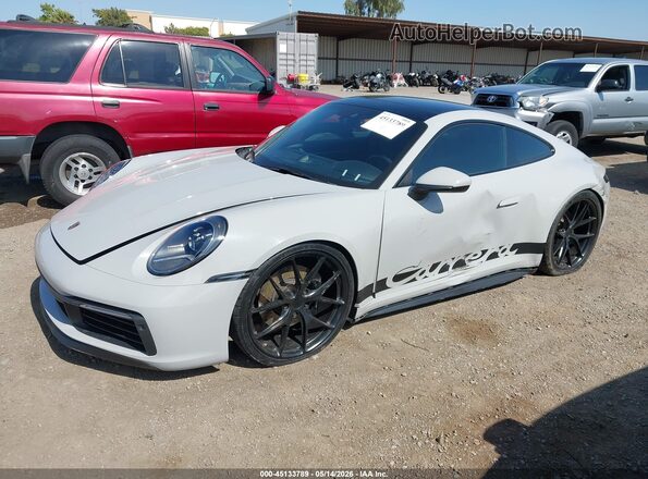 WP0AB2A91LS225561 2020 PORSCHE 911 Gray წინა მარცხენა ხედი სამი მეოთხედიდან