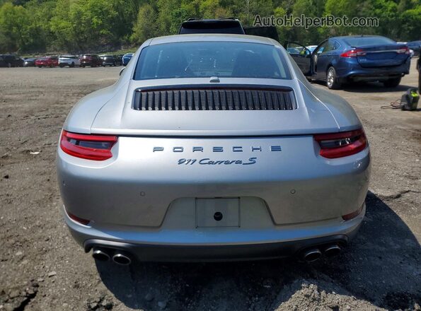WP0AB2A92KS114225 2019 PORSCHE 911 Silver Rear view