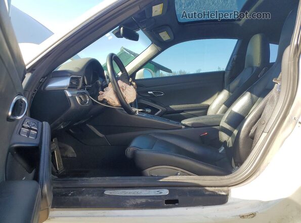 WP0AB2A95HS123655 2017 PORSCHE 911 Белый Вид салона спереди