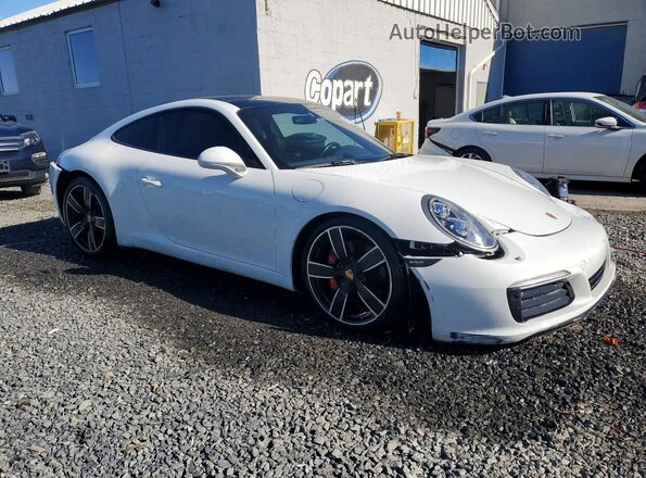 WP0AB2A95HS123655 2017 PORSCHE 911 Белый Передняя правая четверть