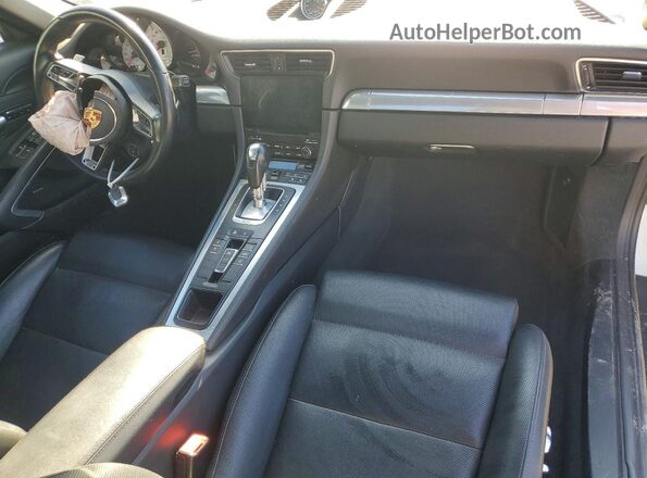 WP0AB2A95HS123655 2017 PORSCHE 911 Белый Вид панели приборов