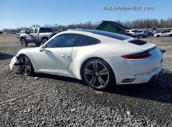 WP0AB2A95HS123655 2017 PORSCHE 911 Белый Задняя левая четверть