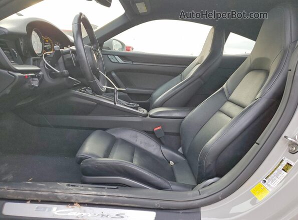 WP0AB2A99LS228093 2020 PORSCHE 911 Gray Вид салону спереду