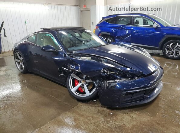 WP0AB2A9XLS227860 2020 PORSCHE 911 Blue Front right
