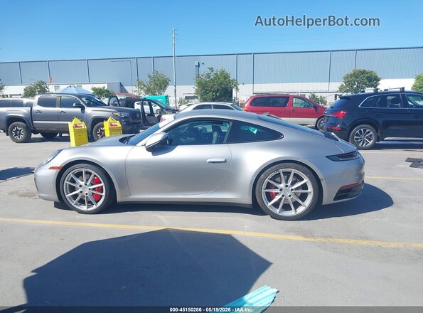 WP0AB2A9XMS222014 2021 PORSCHE 911 Gray სალონის 360-გრადუსიანი ხედი