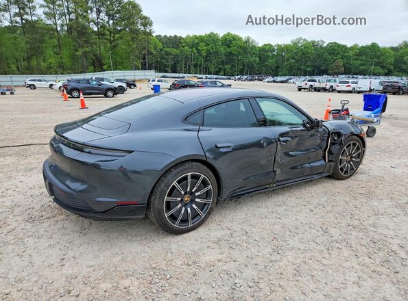 WP0AB2Y10LSA50075 2020 PORSCHE TAYCAN Gray Rear right