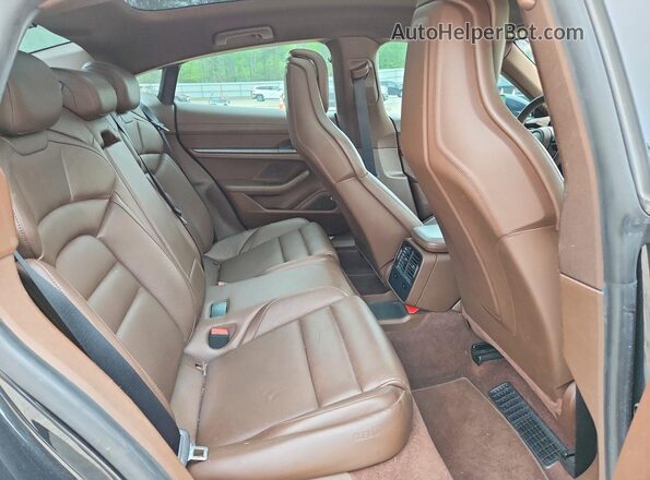 WP0AB2Y10LSA50075 2020 PORSCHE TAYCAN Gray Rear seats view