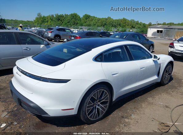 WP0AB2Y10LSA50268 2020 PORSCHE TAYCAN White Trasero derecho