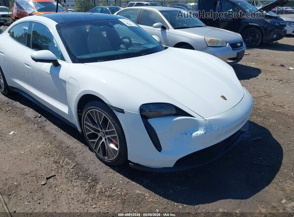 WP0AB2Y10LSA50268 2020 PORSCHE TAYCAN White Vista frontal