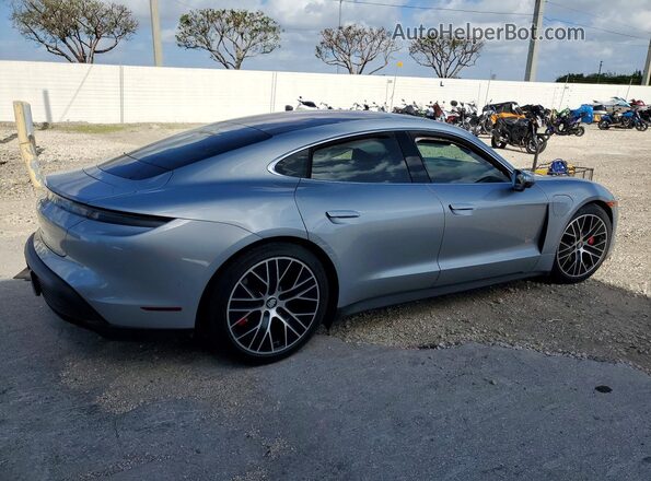 WP0AB2Y11LSA51073 2020 PORSCHE TAYCAN Silver უკანა მარჯვენა