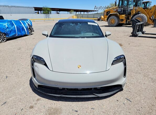 WP0AB2Y12NSA44460 2022 PORSCHE TAYCAN Gray Front view
