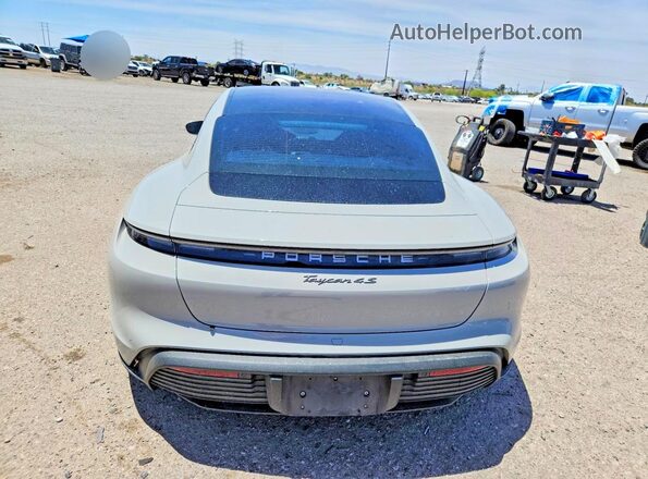 WP0AB2Y12NSA44460 2022 PORSCHE TAYCAN Gray Front interior view
