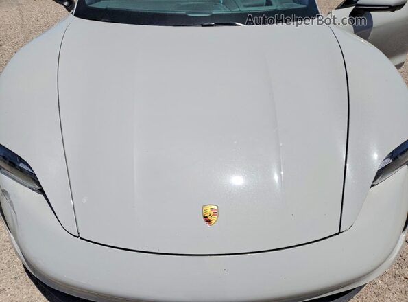 WP0AB2Y12NSA44460 2022 PORSCHE TAYCAN Gray Engine compartment view