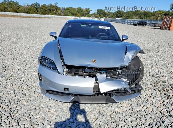 WP0AB2Y12SSA40775 2025 PORSCHE TAYCAN Silver Widok z przodu