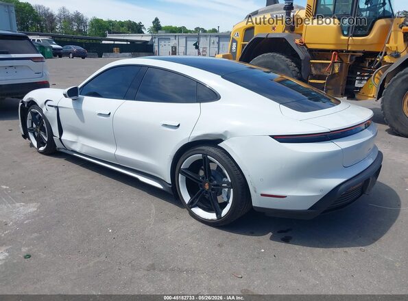 WP0AB2Y13LSA51141 2020 PORSCHE TAYCAN White Հետևի ձախ
