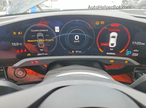 WP0AB2Y14LSA54422 2020 PORSCHE TAYCAN Black 