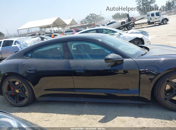 WP0AB2Y14SSA41779 2025 PORSCHE TAYCAN Black Սալոնի հետևի տեսք