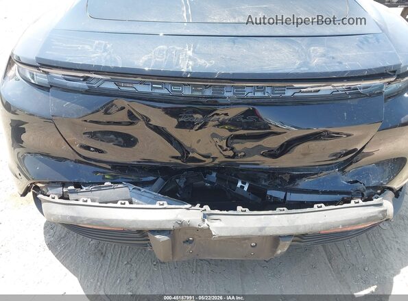 WP0AB2Y14SSA41779 2025 PORSCHE TAYCAN Black Դիմացի տեսք