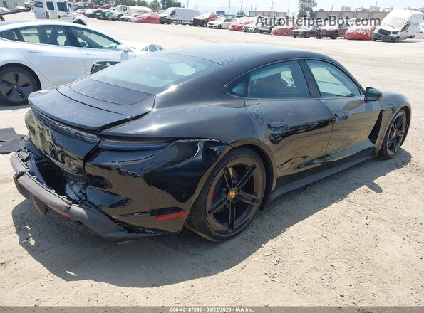 WP0AB2Y14SSA41779 2025 PORSCHE TAYCAN Black Հետևի աջ