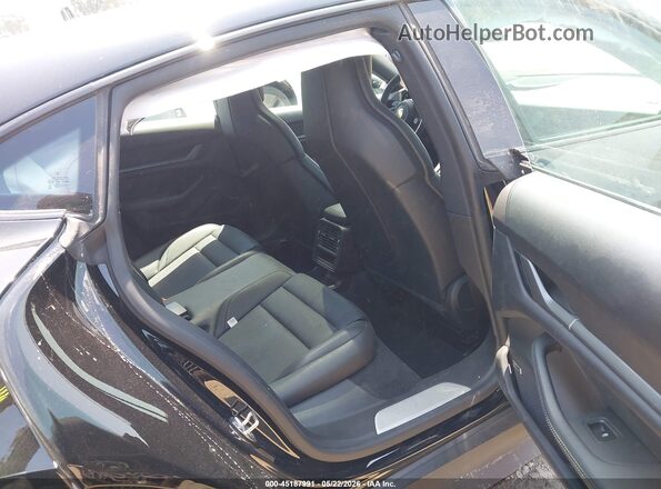 WP0AB2Y14SSA41779 2025 PORSCHE TAYCAN Black VIN կոդի պիտակի տեսք