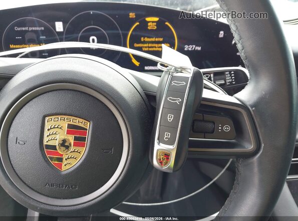 WP0AB2Y15MSA41650 2021 PORSCHE TAYCAN Серый Вид панели приборов
