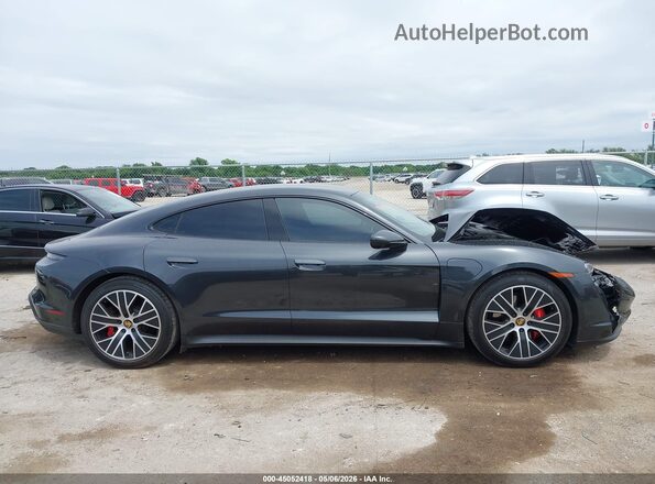 WP0AB2Y15MSA41650 2021 PORSCHE TAYCAN Серый Вид задней части салона